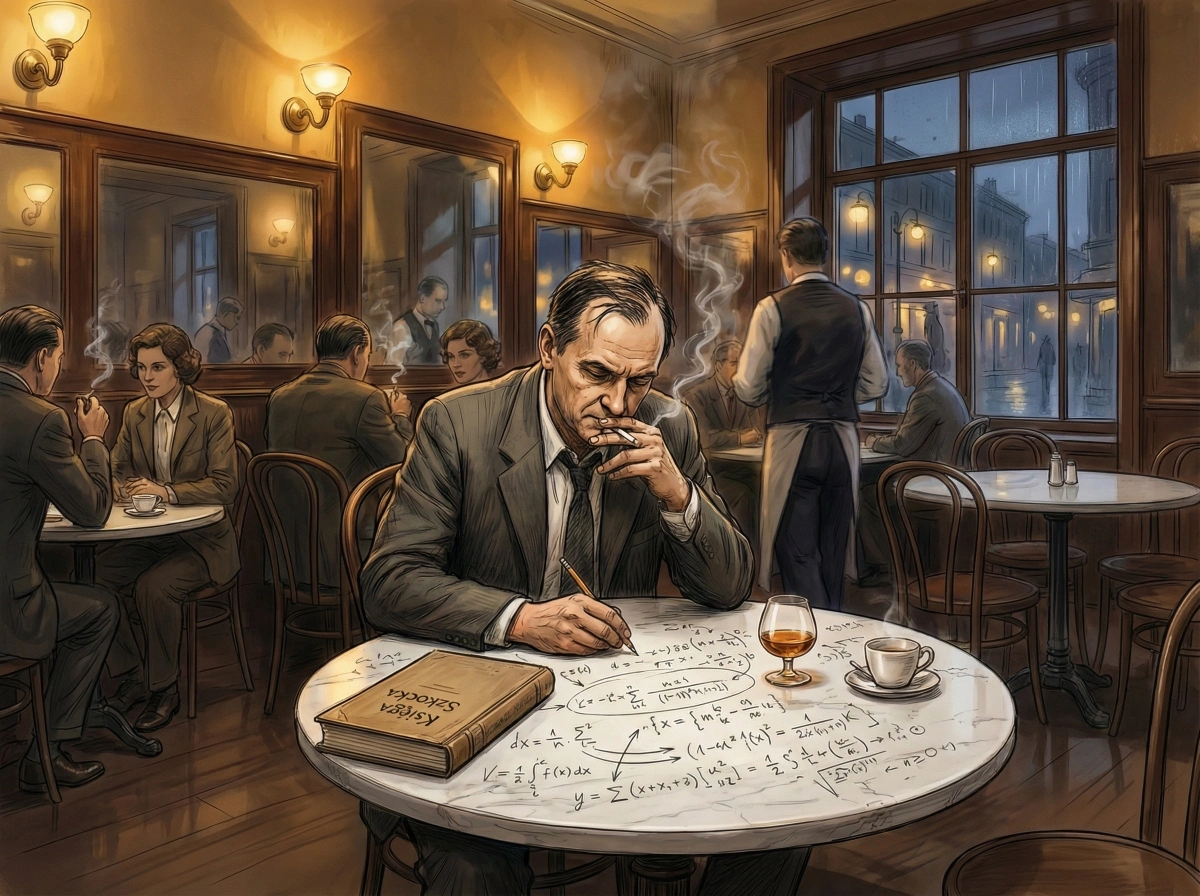 Stefan Banach w Kawiarni Szkockiej we Lwowie
